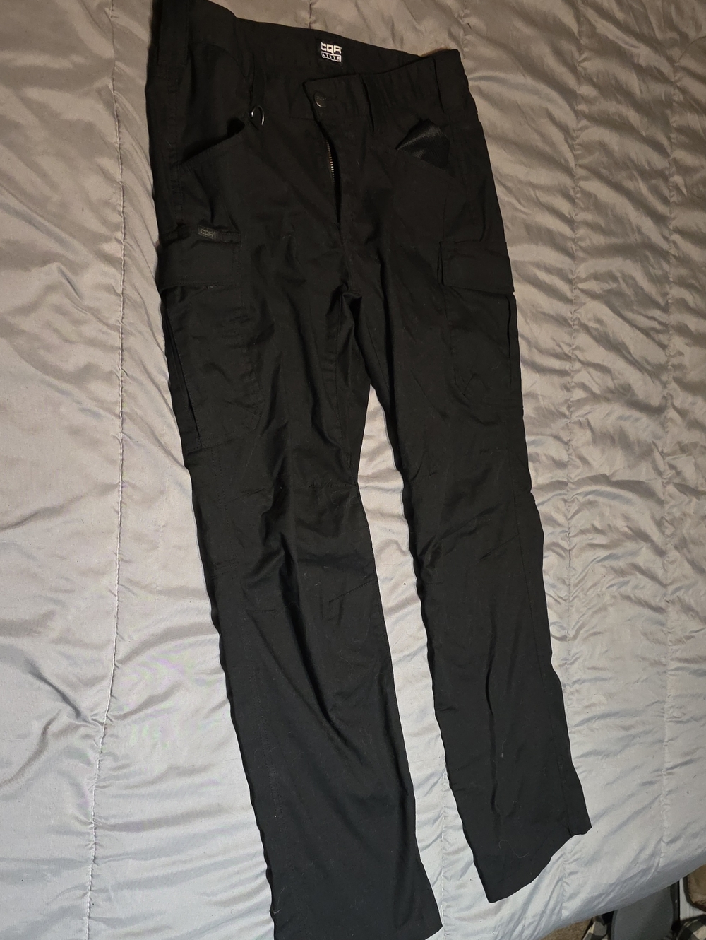 Lightweight Black Men's Cargo Pants
